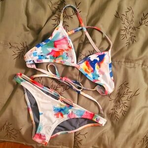 Watercolor Koko Bikini Set